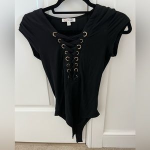 Love Republic Black Bodysuit